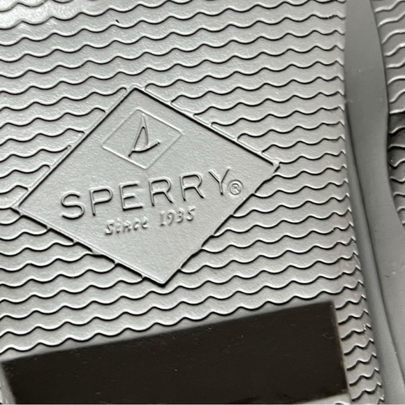 🌻NEW Sperry Gray Saltwater Wool Duck Boot Women's Size 6 - Picture 11 of 11